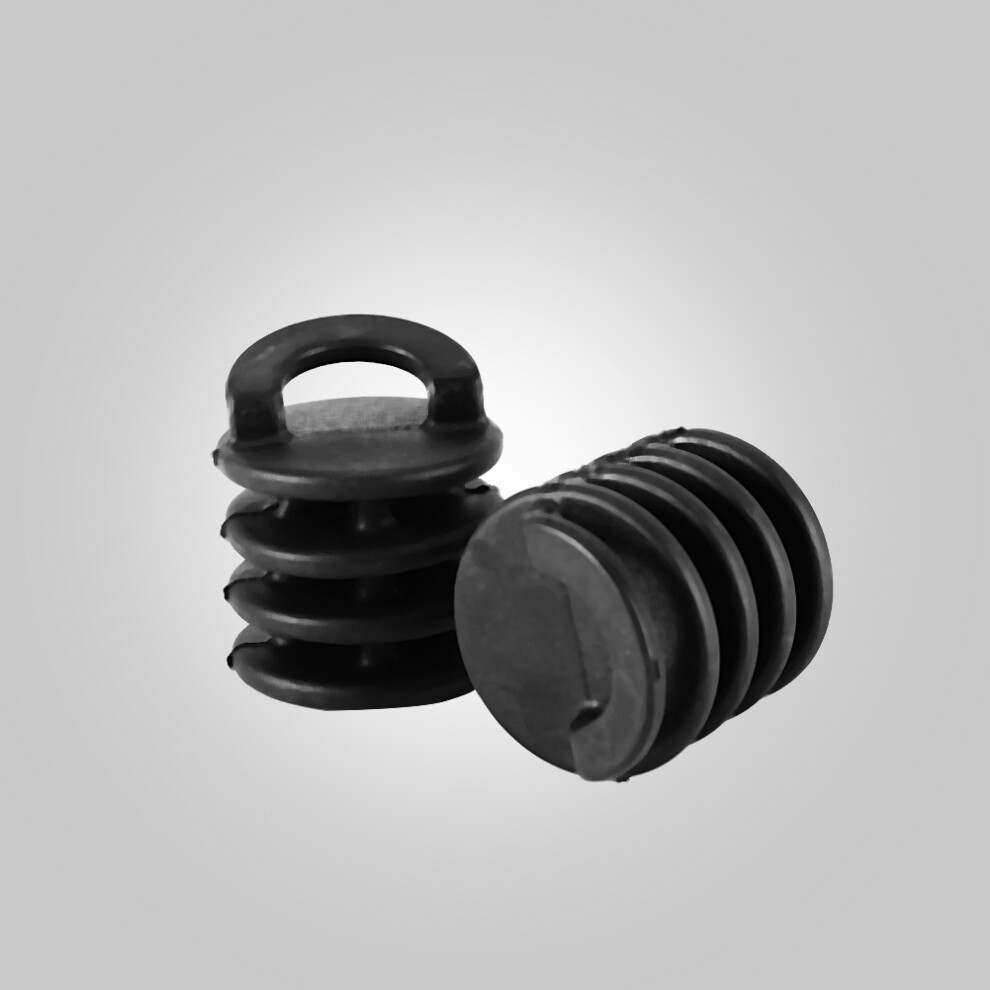 4Pcs Kayak Scupper Stopper Bung Plugs Nylon Black 4.1Cm 8701363072407