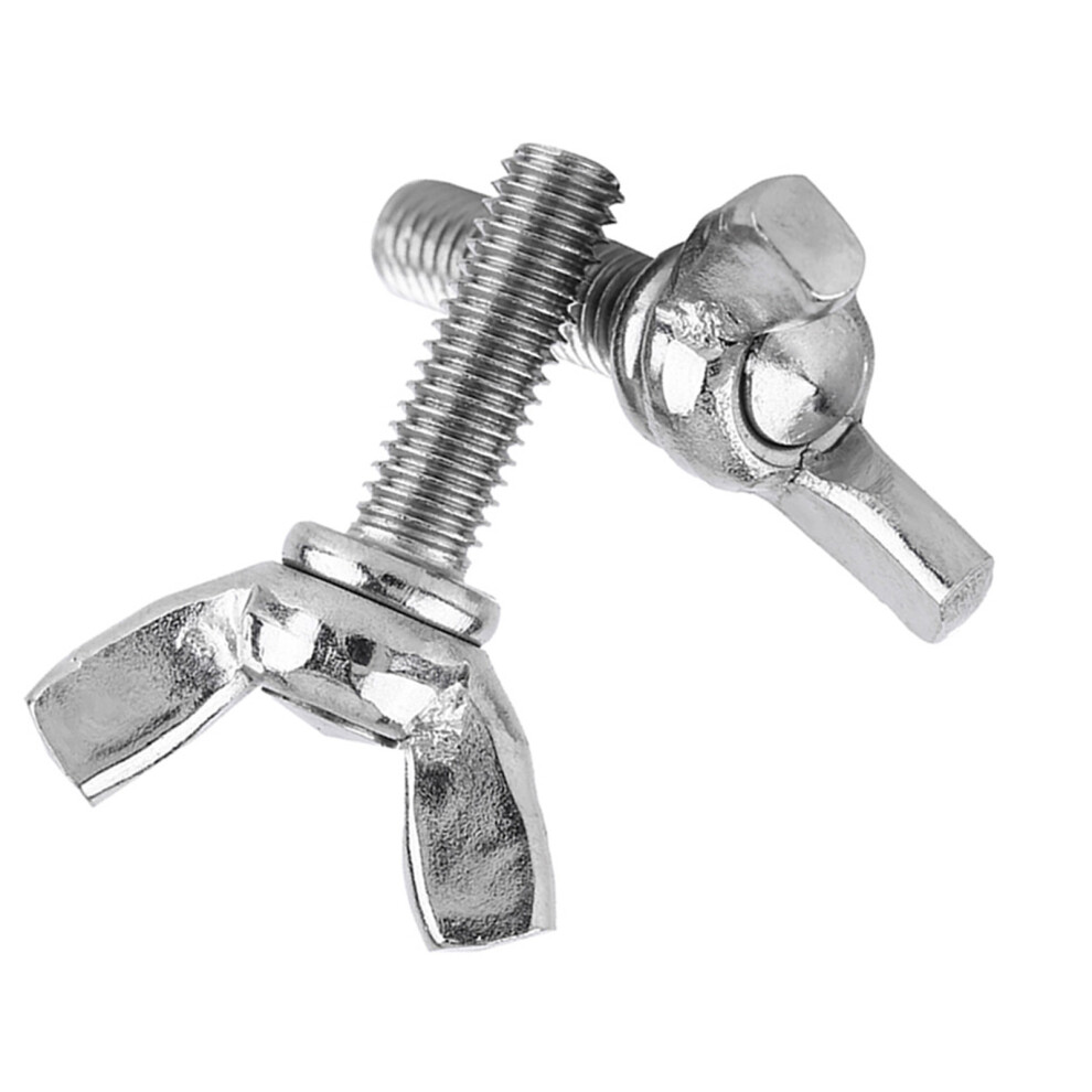 5Pcs M5 X 20Mm Stainless Steel Wing Screws Bolts For Equipment Repair & Fixing 7641363073824