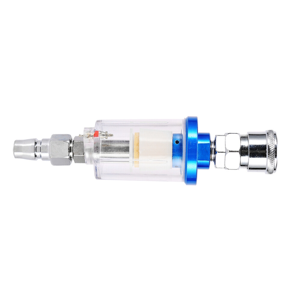 Clear Moisture Separator For Air Spray Gun Air Line Filter With Connectors 4651363071952