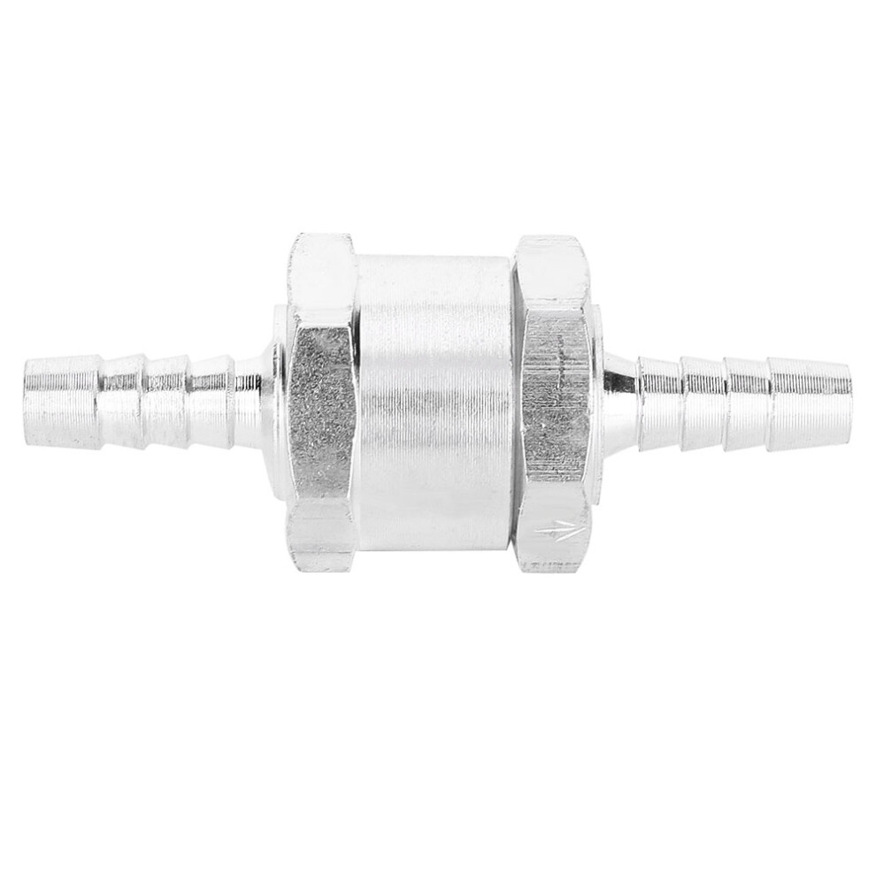 Aluminium Fuel Non Return Check Valve 6Mm One Way Petrol Valve For Boats & Car 4041363071357