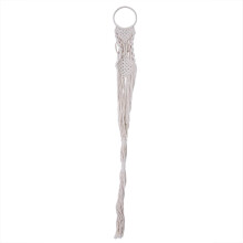 Portavasi in macramè stile vintage, supporti per piante sospese per interni ed esterni, decorativi, fatti a mano, salvaspazio, arredamento bohémien.
