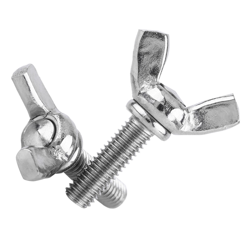 5Pcs M5 X 12Mm Stainless Steel Wing Butterfly Screws Bolts Fasteners 9341363074415