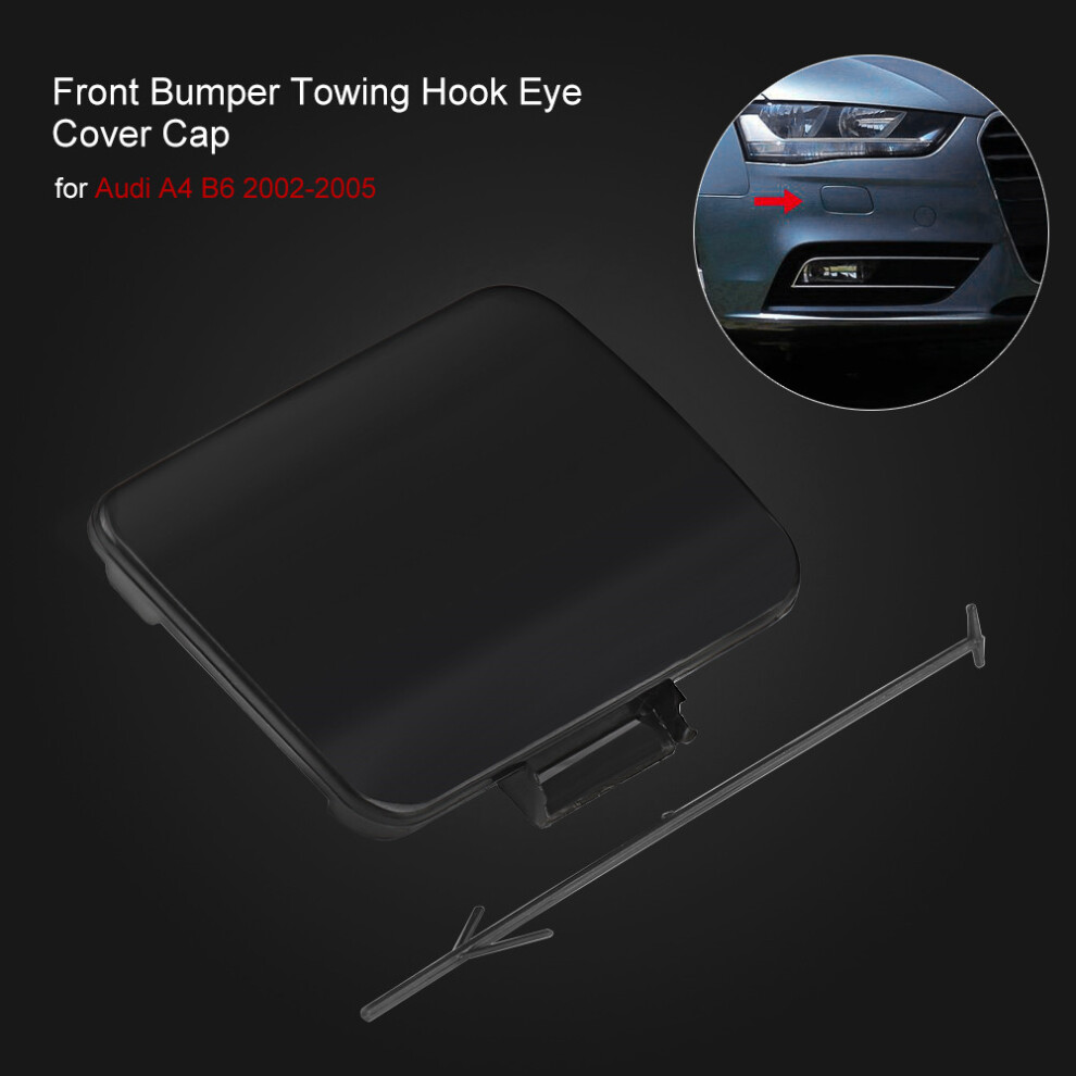 Audi A4 B6 Front Bumper Tow Hook Cover Cap Replacement 3501363074839