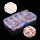 Durable 280pcs 12 Size Copper Flat Washers with Storage Case for Bolts 3