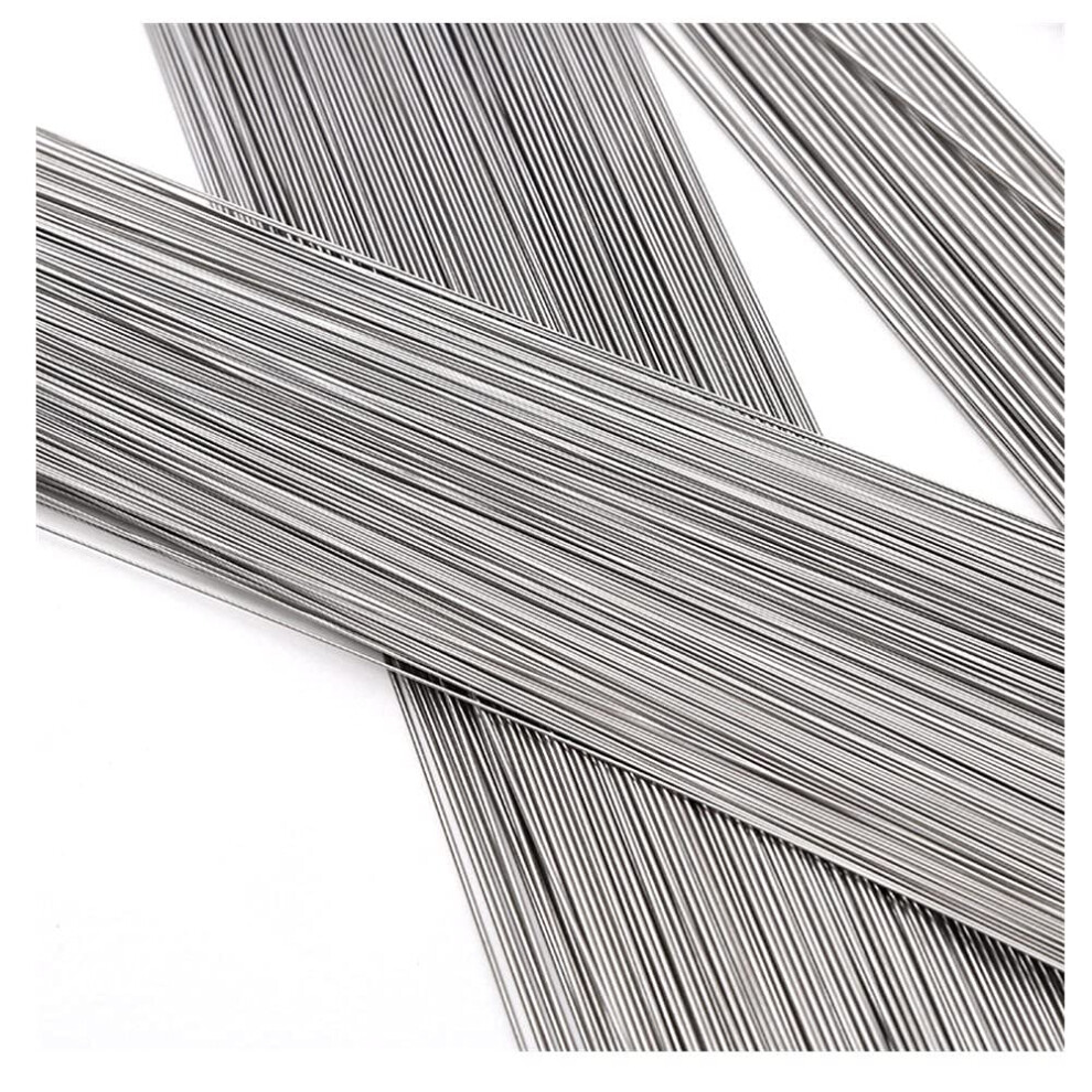 304 Stainless Steel Spring Wire, Straight Hardened Wire, Diameter Options 0.2Mm/0.4Mm/1.1Mm, 1 Meter Length, Pack Of 2 9105992253814