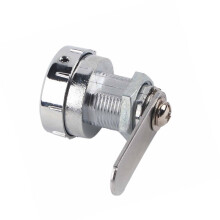 Precision Stainless Steel Cam Lock - Secure 3-Digit Code Silver