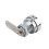 Precision Stainless Steel Cam Lock - Secure 3-Digit Code Silver 4