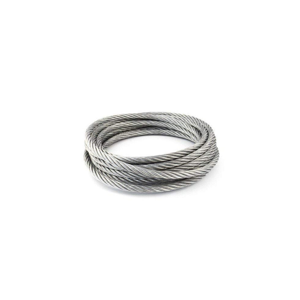 Stainless Steel Wire Rope 30 M 6 Mm Type 7X7 (316 / 1.4401 / V4a) Without Pvc Set 9105992254033
