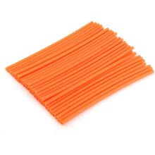36 Stück Motorrad-Speichenschutz-Kit, 17 cm, Orange & Farboptionen