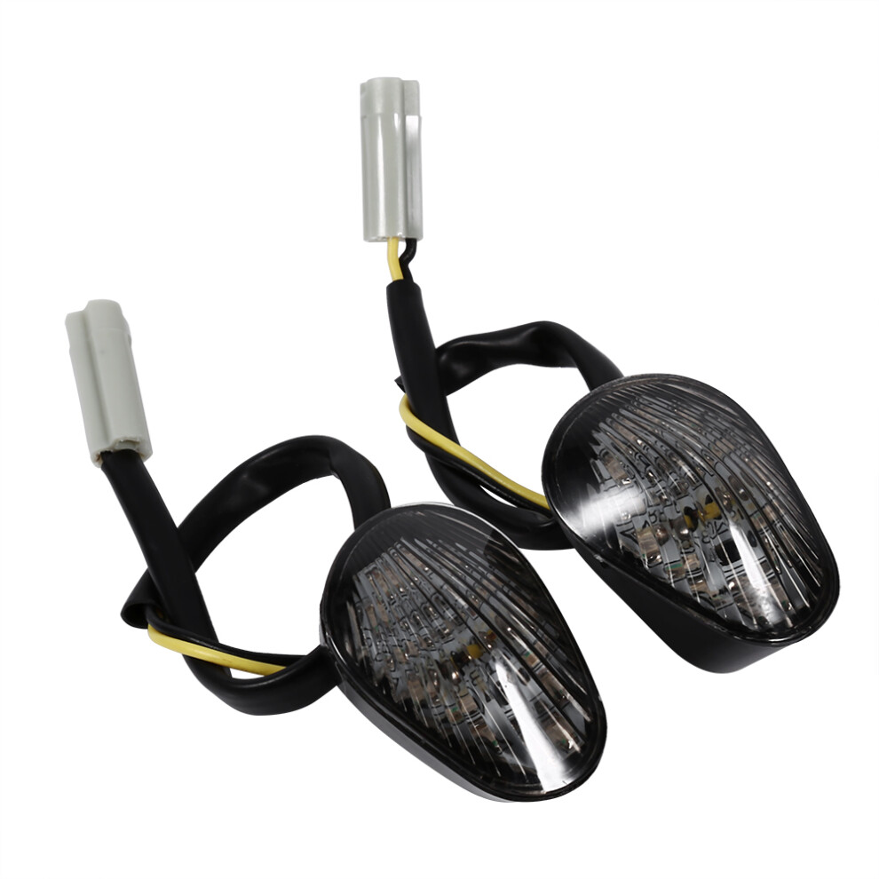 Led Turn Signal Lights Flush Mount Pair For Yamaha Yzf R1 R6 R6s Smoke Amber 6941363076230