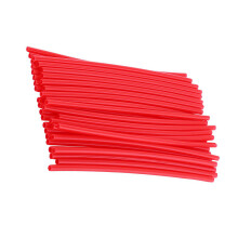 36 Stück Motorrad-Speichenprotektoren für Dirt Bike Offroad Rot 17 cm