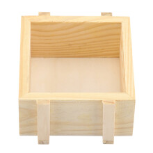 Wooden Storage Box Natural Wooden Multifunctional Storage Sturdy And Durable Eco Friendly Rounded Smooth Edges Suitable For Bedroom Office Study Room