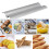 Gourmet Baker's Companion, Γαλλικό Ταψί Ψωμιού με Αντικολλητικό Διάτρητο Ατσάλι, Προσφέρει 6