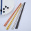 Επαναχρησιμοποιούμενα Chopsticks, από ανοξείδωτο ατσάλι, για δείπνο ασιατικού στιλ, 4