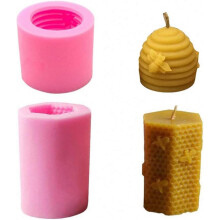 Artisanal3D forma na svíčku ve tvaru úlu, silikonové formy pro vaše kreativní dobrodružství, netoxické a potravinářské, odolné vůči