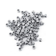 M2 Stainless Steel Lock Nuts with Nylon Insert Hex Head Pack of 100 Durable