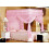 Luxury Pink Princess Corner Post Bed Mosquito Net 1.5x2M 3