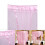 Luxury Pink Princess Corner Post Bed Mosquito Net 1.5x2M 5