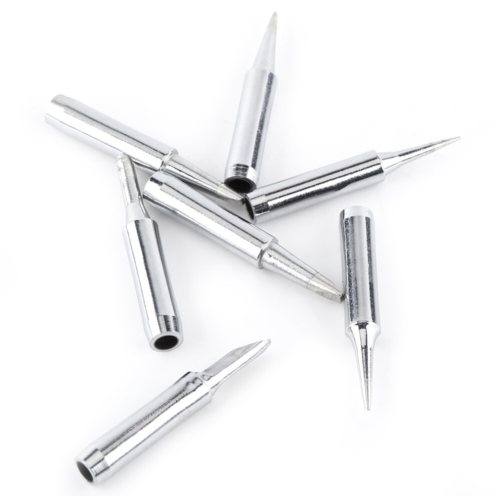 12Pcs Lead-Free Replacement Soldering Iron Tips Station Tool Kit For Pcb Repair 4651363079934