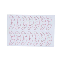 Wimpernverlängerung Klebe-Pads 140 Stück Klebende Augenisolationsstickers Wimpernwerkzeug