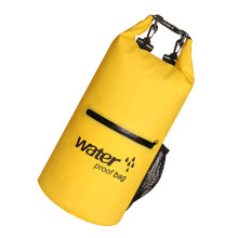 Inflatable PVC Swim Buoy Bag Floating Mesh Fabric For Boating Kayaking Rafting Swimming Camping Outdoor Gear Sack
