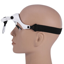 5-Linsen-LED-Headset-Magnifier für Wimpernverlängerung und Schmuckherstellung