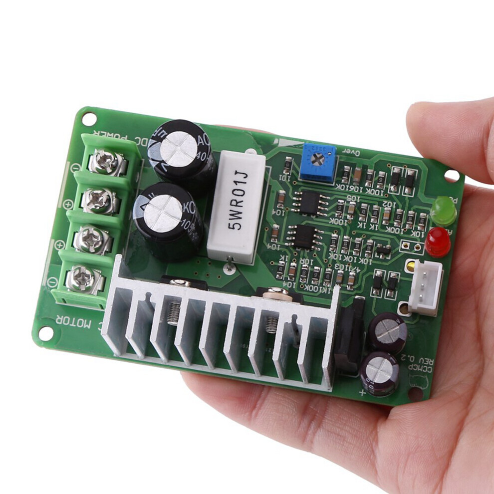 Motor Speed Regulator 12V/24V/36V 15A Pwm With Potentiometer & Overload Safety 4671363080488