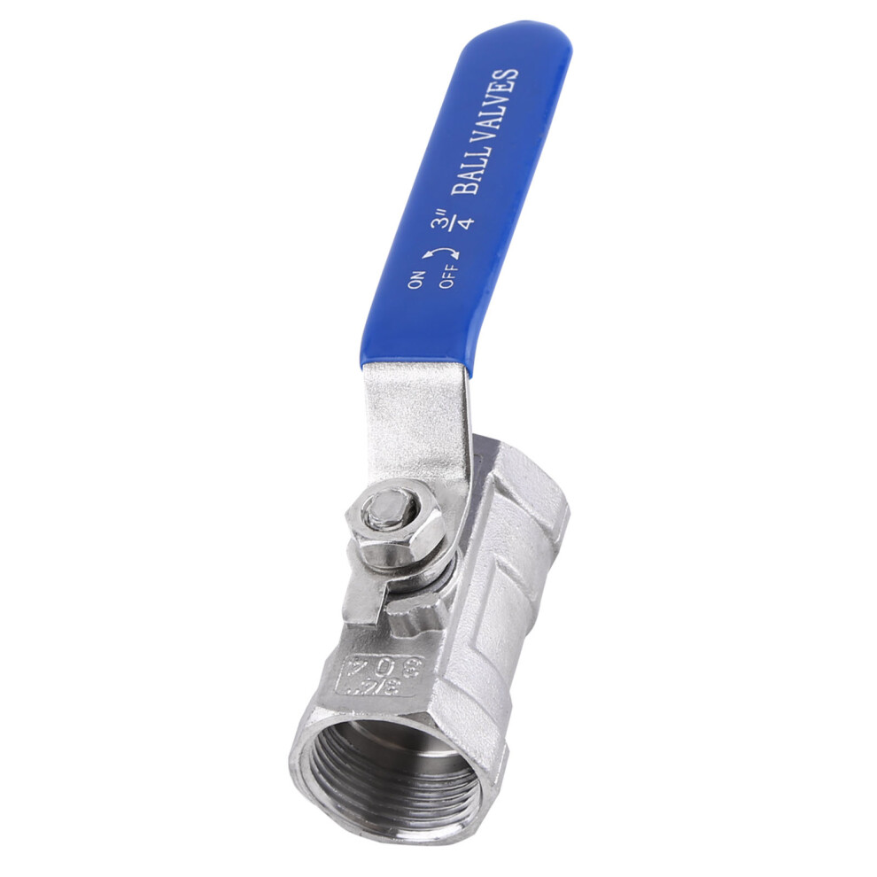 304 Stainless Steel Sanitary Ball Valve 3/4" Bsp Female Thread 8711363080494