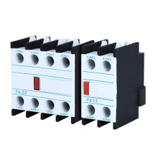 LA1DN22 LA1DN11 F422 F411 F431 F440 Auxiliary Contact Block Compatible with CJX2 LC1D AC Contactor 4 Poles Color F404