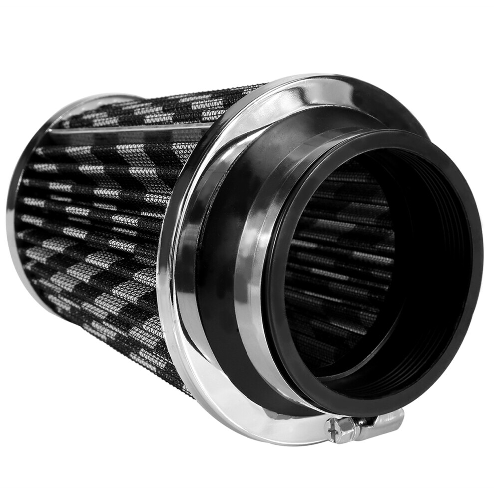 High Flow Cold Air Intake Kit 150X120x90mm 3In Inlet Black 4921363080934
