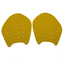 Swimming Hand Paddles Universal Swim Training Fins For Adults And Kids S/M/L Yellow 1 Pair