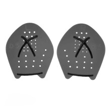 Swimming Hand Paddles Universal Swim Training Fins For Adults And Kids Sizes S M L Gray