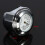 White 7/8" 1" Handlebar Mount Thermometer Waterproof for Motorcycles 5