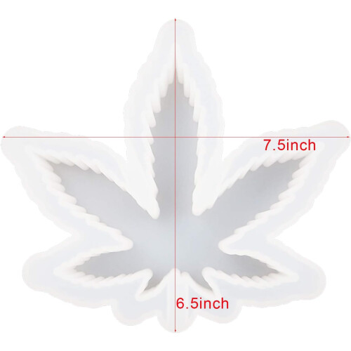 Επαναχρησιμοποιήσιμο καλούπι σιλικόνης για κατασκευές ρητίνης, σχέδιο φύλλου 1