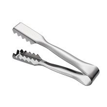 Vaatwasbestendige ijstang van roestvrij staal, corrosiebestendig, ergonomisch ontwerp, getande uiteinden, multifunctioneel baraccessoire, essentiële