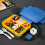 Boîtes à lunch Bento, compartiments bien conçus pour la préparation des repas, étanches, compatibles micro-ondes, lave-vaisselle et 5
