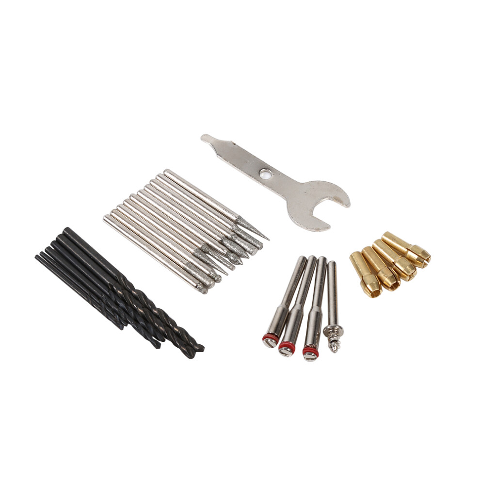 Rotary Tool 147Pcs Sanding & Cutting Bits 1/8'' Shank Polishing Accessories 8251363087708