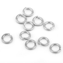 304er Edelstahl Sechskant-Innensechskantschrauben-Set M3-M8 mit Muttern und Unterlegscheiben