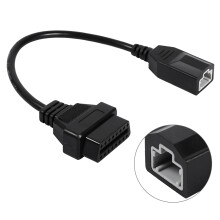 OBD2 Adapterkabel 3-polig auf 16-polig für Auto-Diagnosegerät für Honda Fahrzeuge