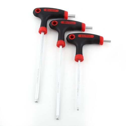 Bike Hex Wrench Set 1 Piece Durable Multi-Functional Long Handled Key Tool 1