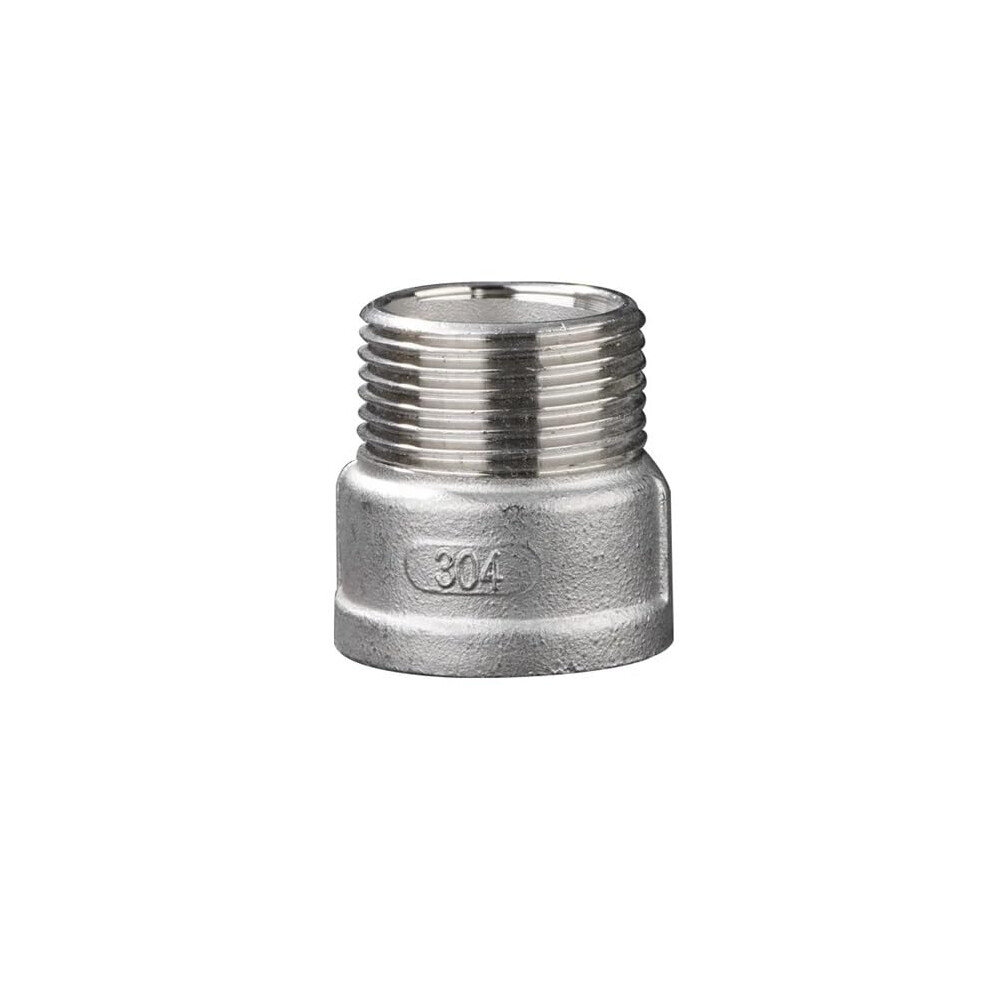 304 Stainless Steel Water Pipe Joint 1 Inch Male Female Threaded Lengthened Equal Diameter 9067246939113