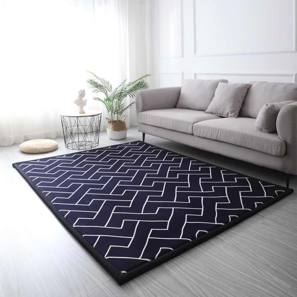 Soft Area Rug for Kids NonSlip Crawling And Walking Mat, Foldable Nursery Carpet Play Mat 150x200cm Bedroom Floor Mat