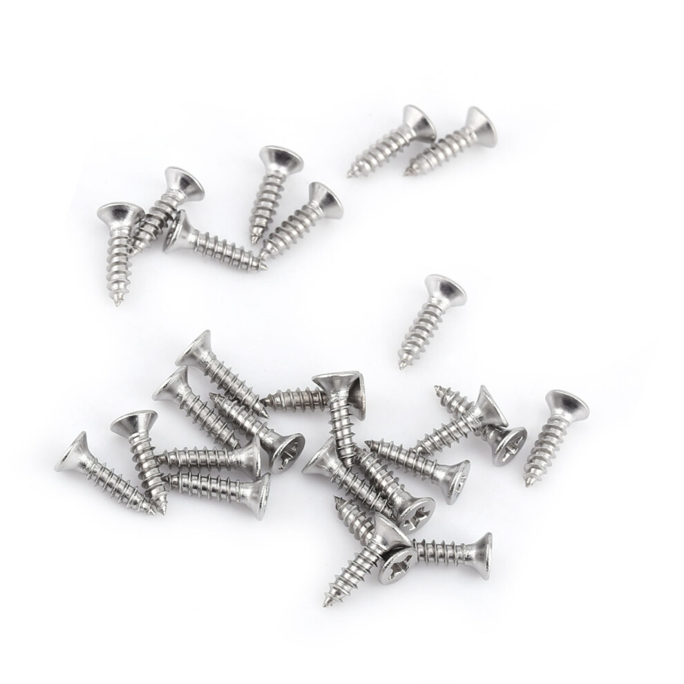 Selftapping Screws M3 Stainless Steel Ss304 200Pcs Flat Truss Head Australian 6951363087143