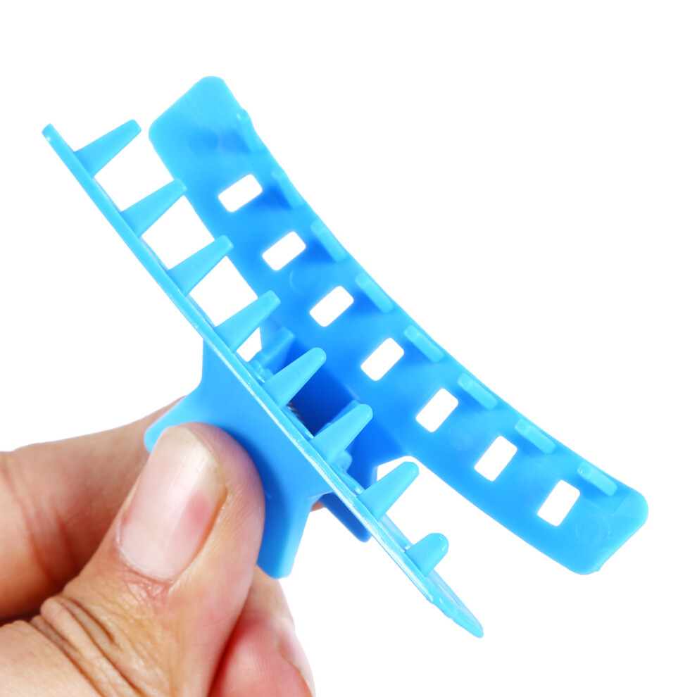 Unisex Salon-Quality 12Pcs Hair Claw Clips For Precise Sectioning & Styling