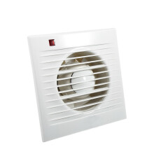 220V Bathroom Kitchen Wall Exhaust Fan 6" 20cm High Power Quiet