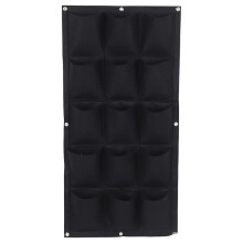 Vasos suspensos que economizam espaço, sacos de cultivo com vários bolsos, vasos de feltro perfeitos para soluções de jardinagem em ambientes