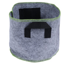 Återanvändbara grönsaks- och fruktkrukor, kraftiga odlingspåsar, non-woven-tyg säkerställer hälsosam tillväxt och färgade och andningsbara