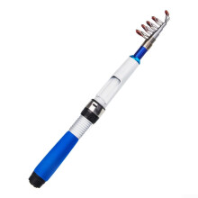 Lightweight 1 2M Telescopic Fishing Rod Portable Travel Blue Model 1 2M Length