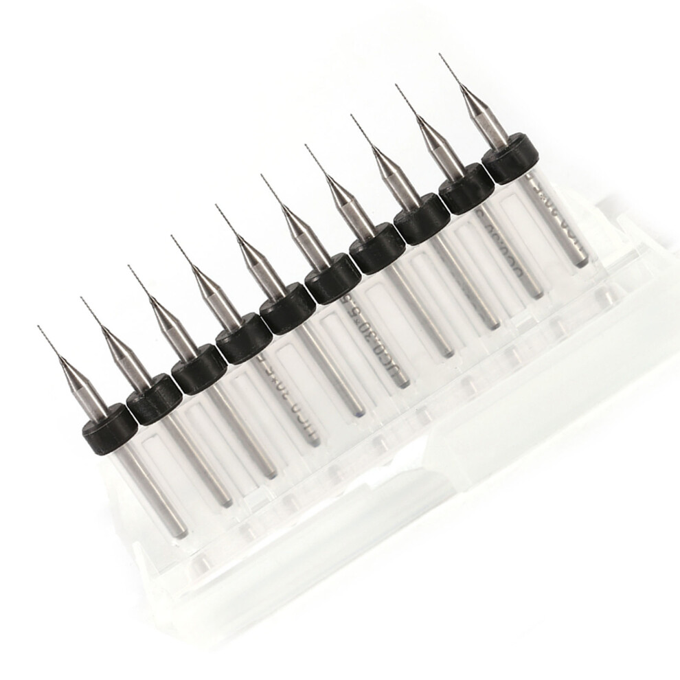 Cnc Engraving Micro Drill Bit Set For Pcb Carbide 0.3Mm Circuit Board Tools 8711363089091