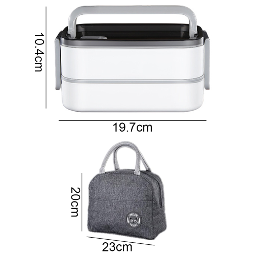 Mealtime Maestro: Φορητό, αδιάβροχο Bento Box, από ανοξείδωτο ατσάλι, με εγγύηση φρεσκάδας, 1